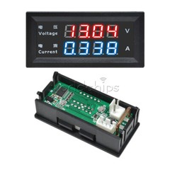 M4430 4-Bit Dual LED 10A Voltmeter Current Ammeter Volt Meter DC0-100V/0-200V