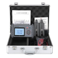 Double Clamp Phase Voltammeter Manual Shift Two Current Clamps Jaw Size φ8mm