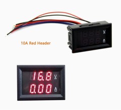 DC0-100V LED Dual Display Current and Voltage Digital Meter Diverter 10A/50/100A