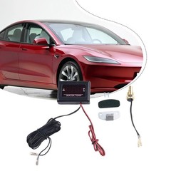 Car Engine Digital Water Temperature Gauge Complete Kit with Sensor Plug 12V~24V