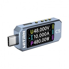 WITRN C5 USB Tester Voltage Current Meter DC4-48V PD3.1 Fast Charger Tester EPR