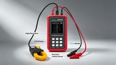 Single Phase Voltage Current Power Data Logger with Voltage Range 0.01V ~ 600V
