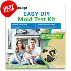 Mold Test Kit for Home DIY 6 Tests Air HVAC Surface Black Mold Detector – US