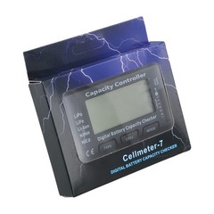 Portable Digital Tester for RC Cars Monitor Voltage and Capacity Easily
