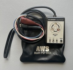 AW Sperry AWS Model PSI-8031 Phase Sequence /Rotation ￼Indicator with Zipper bag