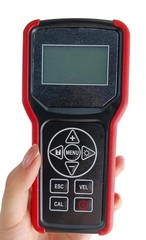 Handheld Ultrasonic Thickness Gauge with Range 0.75～400mm for Plastic Glass