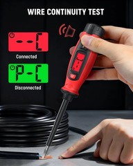 2-in-1 Voltage Tester Screwdriver, 3–500V AC Contact Voltage Measurement & No…