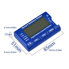 Digital Battery Capacity Checker Battery Meter Tool For LiPo Li-ion Life NiMH B