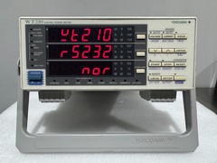 Yokogawa WT210 Digital Power Meter, Model: 760401-Q/C2