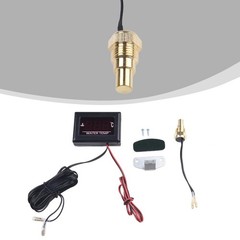 Car Engine Digital Water Temperature Gauge Complete Kit with Sensor Plug 12V~24V