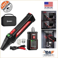 Battery-Powered Circuit Breaker Finder with Comprehensive Accessories & Tracer