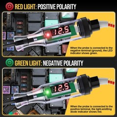 Automotive Test Light 3V-48V Automatic Bidirectional Voltage Tester – Easy