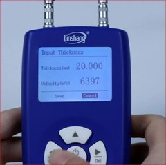 LS212 Digital Ultrasonic UT Wall Thickness Measurement Tool Meter Gauge Tester