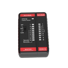 HT812A Network Diagnostic Tool for RJ45 Ethernet and RJ11 Telephone Line Checks