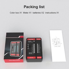 HT812A Network Diagnostic Tool for RJ45 Ethernet and RJ11 Telephone Line Checks
