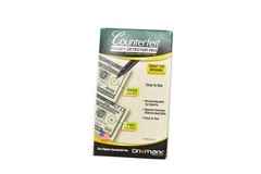 DriMark 351R Counterfeit Money Detector Pen Black The Original New 12 Pack