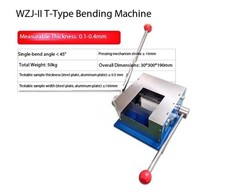 Manual T Bending Machine WZJ-II T Bend Tester Machine Equipment Bending Tester
