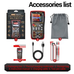 ACDC Voltage and Current Tester with Thermal Imaging for 2 in 1 Digital