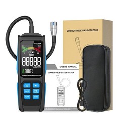 Combustible Gas Leak Detector 50-50000PPM & Hose Audible Visual Alarm
