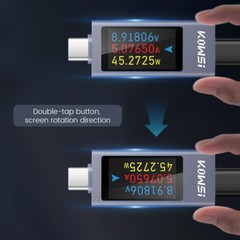 KWS-2303C/KWS-2302C/KWS-2301C DC4~30V Type-C Tester Voltage Current Power Meter