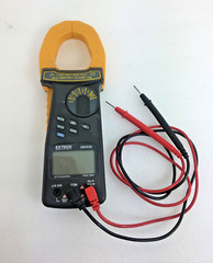EXTECH 380926 Digital Clamp Meter, 2000A, True RMS, Autoranging,