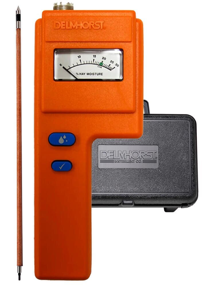 Delmhorst F-6/6-30/1235/18 Analog Moisture Meter for Hay, 18-inch Value Package