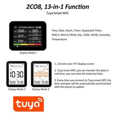 Quality Meter 13-in-1 Indoor Quality Detects ₂ M6A1