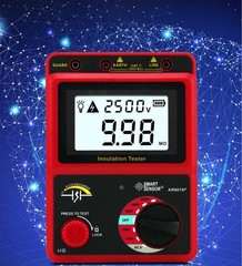 AR907A+ 2500V Megohmmeter Insulation Resistance And Ground Resistance Tester