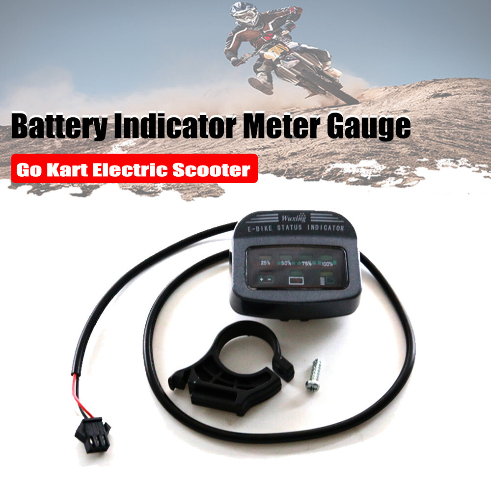 48V LCD Display Panel Meter Control For Electric Bicycle E-Bike Go Kart ATV