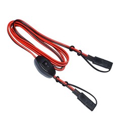 180cm SAE to SAE Extension Cord 14AWG for 2 Pin Quick Disconnect for Solar Power