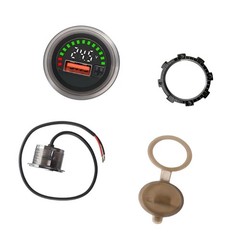 Digital Voltage Meter 7 30V Round ABS Panel Mount for Vehicle Battery