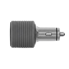 3-in-1 Portable Car Power Adapter 12V 24V to 30V USB A C PD DC 105W Output