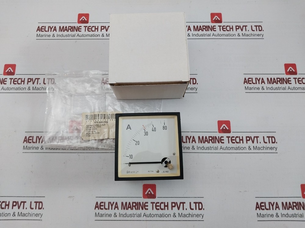 FRER Analog Ammeter 0-40/80A CT 40/5A