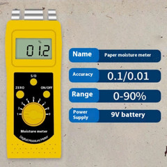 DM200T Professional Textile Moisture Meter High Precision Measuring Range