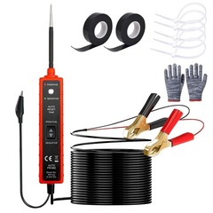 Power Circuit Probe Tester 6V-24V DC Test Light Car Fuse Tester Tool 12V Shor…