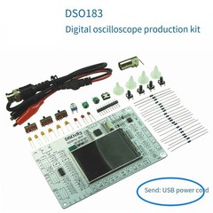Digital Oscilloscope DSO183 DC 5V 500kHz Bandwidth for Circuit Testing Kit