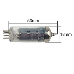 Electronic Tube Test Meters 30g 6K4 6Z4 6Z4J Glass + Metal High Fidelity