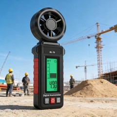 Accurate Digital Wind Meter For Industrial And Outdoor Activity Small And