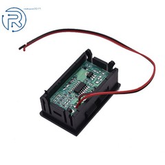 6× DC 4.5-30V LED 3Digital Display Voltage Meter Voltmeter Panel Motorcycle