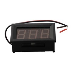 Convenient DC Voltmeter Red Blue Green LED Display Measurement Range DC4 5V 30V