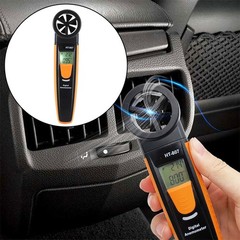 Beaufort Scale Pocket Anemometer Handheld Wind Meter Measures Wind & Temperature