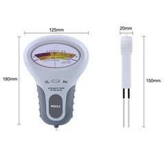 PC102 Water Analysis Pen for pH and Cl2 Suitable for Small to Medium Pools