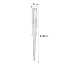 Test Pencil Measuring Range 100-500V Electrician Tools Slotted Screwdriver Test