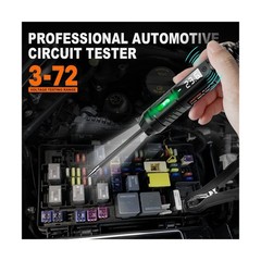 Heavy Duty 3-72V Digital LED Automotive Test Light, Circuit Tester with Polar…