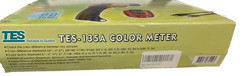 TES Color Meter TES-135A Working
