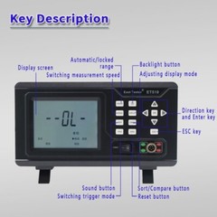 Micro Ohm Meter DC Low ResistanceTester Gauge DC Ohmmeter with Range 10μΩ~2MΩ