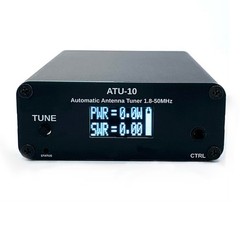 ATU10 Automatic Tuner 1.8-50MHz 15W QRP HF VHF Matching Unit Black