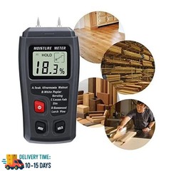 Digital LCD Wood Moisture Meter Detector Tester Wood Firewood Paper Cardboard