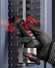 Circuit Breaker Finder with LCD Display, GFCI Outlet Tester, AC 90-130V Electric