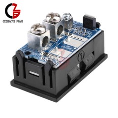 DC 7-100V 20A 50A Digital Voltage Ammeter Tester 0.28″ 3-Digit Dual LED Display